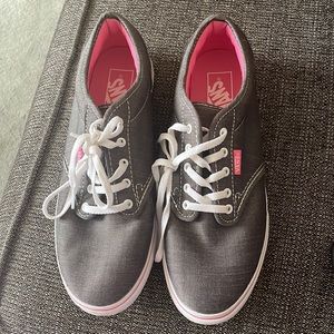 Pink and Grey Women’s Vans